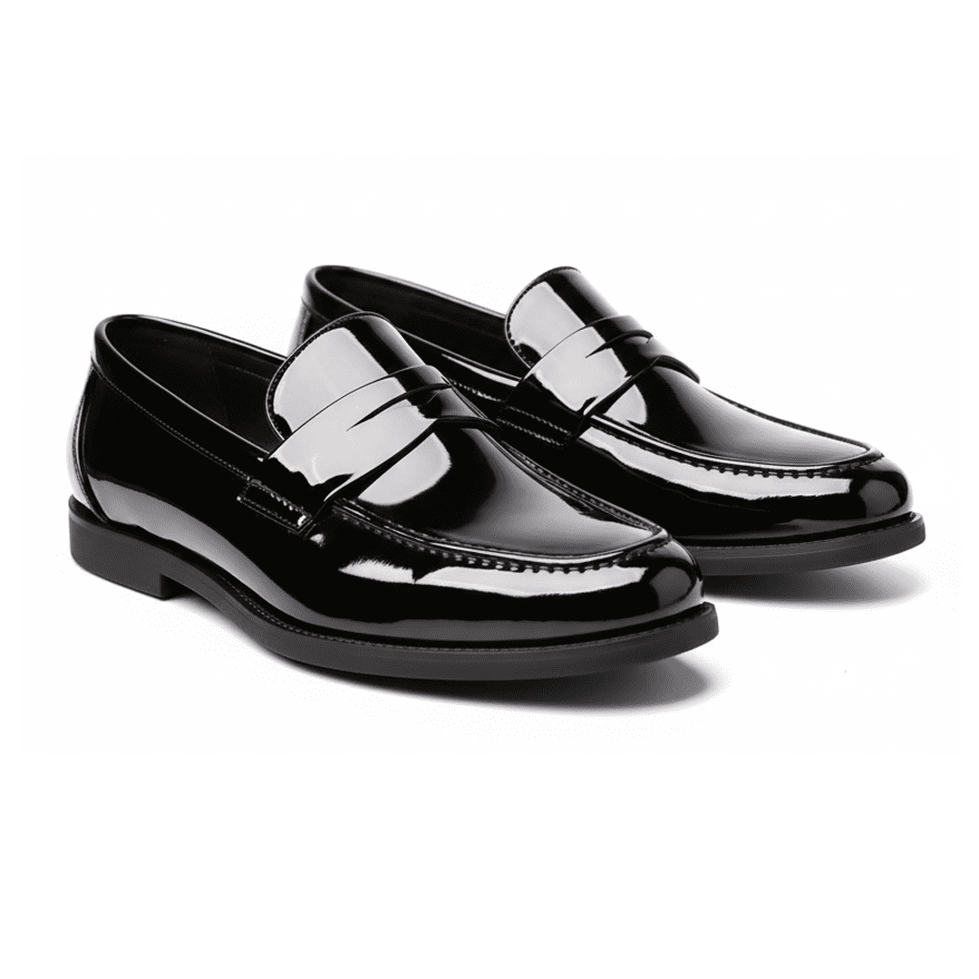 Derbies Classiques en Cuir Noir pour Homme