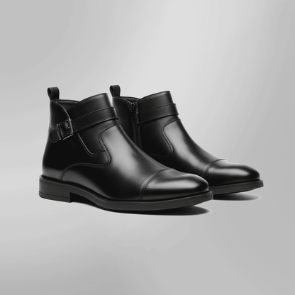 Bottes d'affaires chaudes en cuir
