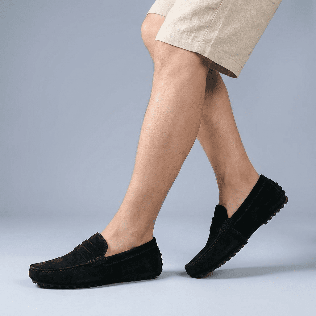 Mocassin en Daim Trés Confortable