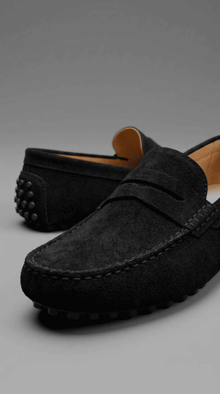 Mocassin en Daim Trés Confortable